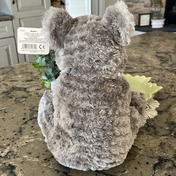 NWT Gund Kaylee the Koala, Gray White Stuffed Plush Toy Bear 31071